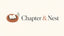Chapter & Nest horizontal logo for nav / header bar